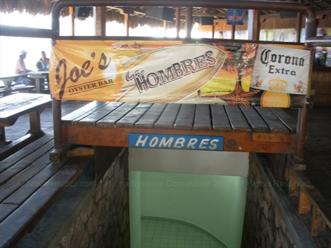 previous Men's Washroom at Joe's Oyster Bar