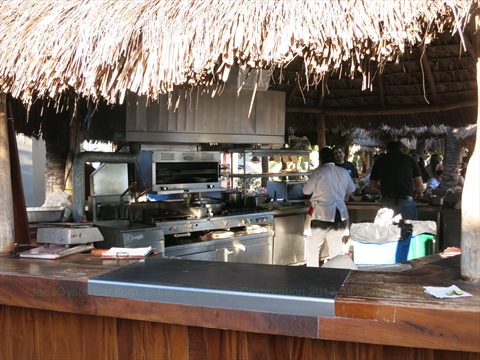 Kitchen in Joe's Oyster Bar