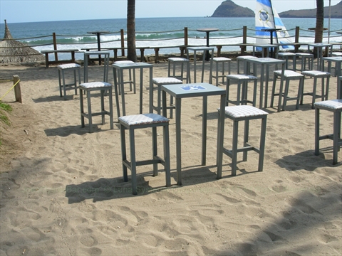 Volleyball Court at Joe's Oyster Bar