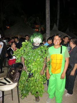 Halloween at Joe's Oyster Bar